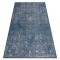 Covor L&acirc;nă NAIN Ornament, cadru, vintage 7599/51611 albastru / bej, 120x170 cm