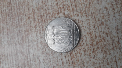 Franța- 1 francs 1989. foto