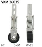 SKF VKM 36035 rola intinzator,curea transmisie