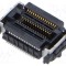 Conector PCB-PCB soclu mamă 30 pini 0,5mm drept SMT THT SAMTEC FS5 aurit