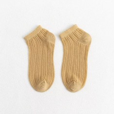 Sosete pentru dama, SS242, Galben, marime universala (35-39)