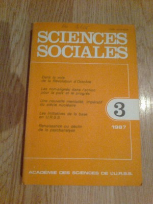 w3 Sciences sociales (text in franceza) foto