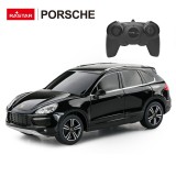 Masina cu telecomanda Porsche Cayenne Turbo, scara 1:24, Negru, Rastar