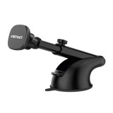 Suport auto magnetic pentru telefon AMiO, montaj pe parbriz, bord si cockpit, brat reglabil, rotire 360 grade, ventuza reutilizabila