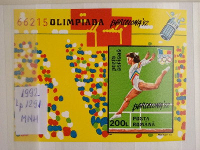 1992-Lp 1291-Barcelona-Olimpiada- col. nedant.-MNH foto