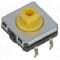 Microintrerupator, 12x12mm, OFF-(ON), SPST-NO, OMRON OCB - B3W-4055
