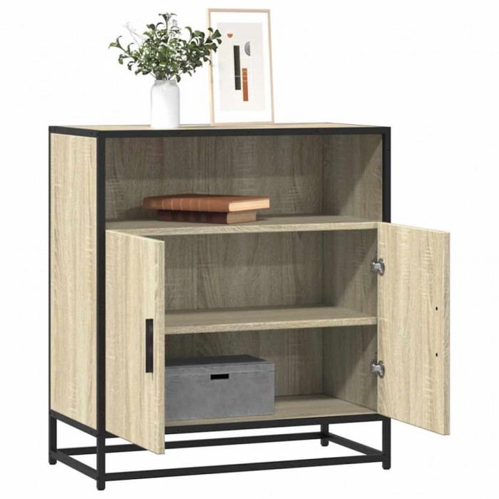 vidaXL Bufetă Stejar Sonoma 68x35x76 cm Lemn prelucrat 849000