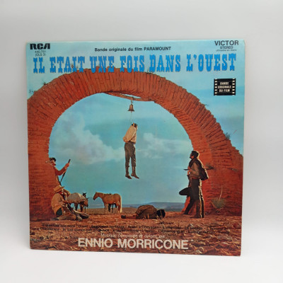 LP; Ennio Morricone &amp;lrm;&amp;ndash; Il &amp;Eacute;tait Une Fois Dans L&amp;#039;ouest RCA 1970 Franta VG+/VG+ foto