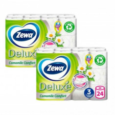 Zewa Deluxe Camomile Comfort 3 rétegű Toalettpapír 48 tekercs