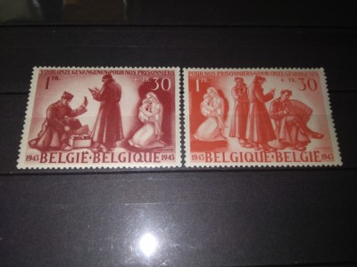 TIMBRE BELGIA 1943 foto
