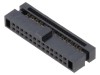 Conector female DIL ribbon cable
