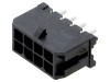Conector Soclu Cablu-Placa MOLEX Micro-Fit 3.0, 8 Pini, Pas 3mm, Tata, Clichet