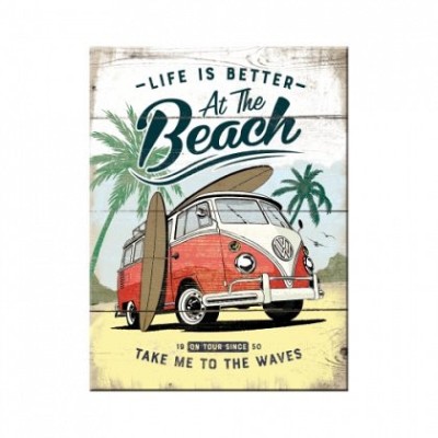 Magnet - Volkswagen Bulli - Beach foto