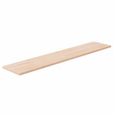 Cumpara ieftin Polita, 100x20x1,5 cm, lemn masiv de stejar netratat