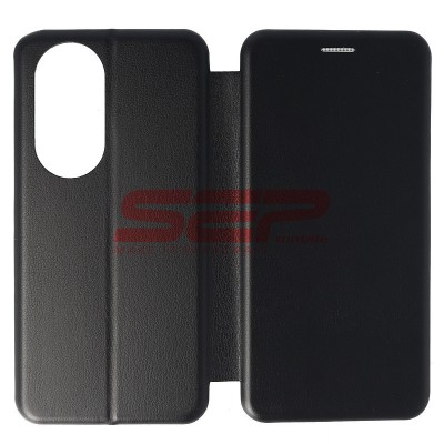 Toc FlipCover Round Huawei P50 Black foto