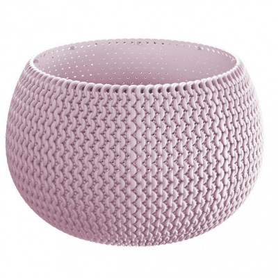 Ghiveci decorativ pentru flori, rotund, mov, 29x19.5 cm, Splofy Bowl foto