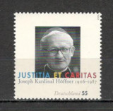 Germania.2006 100 ani nastere J.K.Hoffner-episcop MG.996, Nestampilat