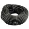 Tub flexibil tip copex metalic cu izolatie PVC, diametru 32 mm, Negru, 25 m, galvanizat