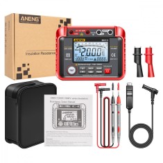 Tester izolatie Aneng MH13 250V - 2500V + functie de multimetru Megohmetru