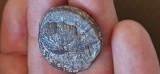 Tetradrahma argint 12,68 grame ...Elagabal anii 214 - 216 ... achizitie casa Naumann , se certifica provenienta
