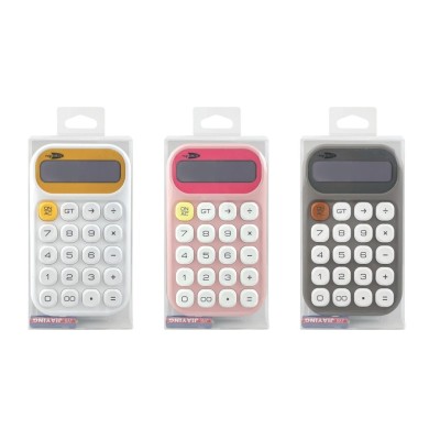 Calculator de birou, 12 Cifre, 9.3 x 16 cm, 3 culori disponibile (blister) foto
