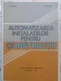 AUTOMATIZAREA INSTALATIILOR PENTRU CONSTRUCTII-C. IONESCU, V. VLADEANU-276599
