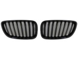 Grila masca fata fata BMW Seria 2 (F22), 03.2014-07.2021, partea stanga, type M-Performance; negru; cu rame negru lucios; Tuning,
