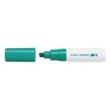 Marker cu vopsea pe baza de apa, varf tesit 8mm,Pilot Pintor, verde