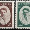 B0162 - Albania 1960 - Personalitati 2v.stampilate,serie completa