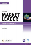 Market Leader 3rd Edition C1/C2 Advanced Business English Practice File with Audio CD - Paperback brosat - John Rogers - Pearson