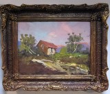 Tablou pictură ulei - Rurala