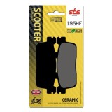 SBS - Plăcuțe de fr&acirc;nă 195HF pentru scuter (ceramice)