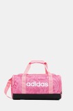 adidas geantă sport Linear Training Graphic Duffle Small culoarea roz, JX1266