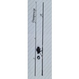 SET CRAP Lanseta Saimino MO2 3,90m 4 lbs CU Mulineta SAIMINO GH10000 Long Cast