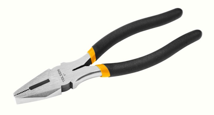 Cleste combinat 200 mm, maner antiderapant, Tolsen