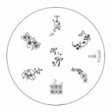 Cumpara ieftin Matrita Metalica Pentru Stampile Unghii Konad M38