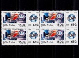 Cumpara ieftin RO 1996 ,LP 1418 a , &quot;Ziua marci postale rom. &quot;, bloc 4 serie + vinieta ,MNH