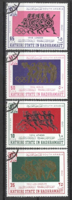Kathiri State 1967 Sport, Olympics, used AS.082 foto