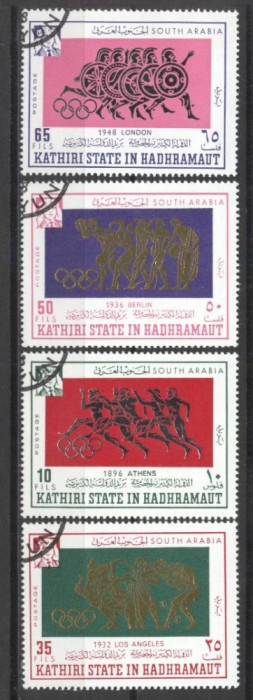 Kathiri State 1967 Sport, Olympics, used AS.082