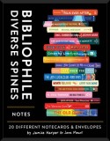 Bibliophile Diverse Spines Notes: 20 Notecards &amp; Envelopes