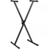 Classic Cantabile X Keyboard Suport Orga Ajustabil Negru