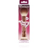 Real Techniques Cherry On Top It&acute;s All Blush Brush perie cu două fețe pentru fard de obraz 1 buc