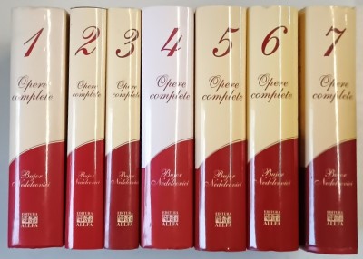 OPERE COMPLETE, VOLUMELE I - VII de BUJOR NEDELCOVICI , 2005 - 2008 *MICI DEFECTE foto