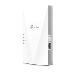 RANGE EXTENDER TP-LINK wireless AX1800, 1800Mbps, 1 port Gigabit, 2 antene interne, 2.4 / 5Ghz dual band, Wi-Fi 6, &quot;RE600X&quot; (timbru verde 2 lei)