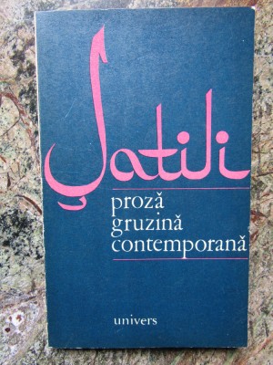 Satili (Proza gruzina contemporana) foto