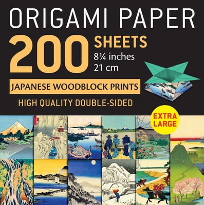 Origami Paper 200 Sheets Japanese Woodblock Prints 8 1/4: Tuttle Origami Paper: High-Quality Double Sided Origami Sheets Printed with 12 Different Pri foto