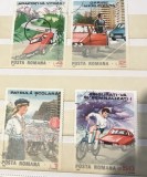 Cumpara ieftin (3) Timbre Serii Romania Campanie de constentizare Rutiera