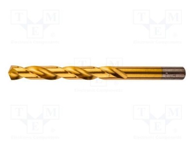 Burghiu metal 10mm HSS nitrură titan GRAPHITE foto