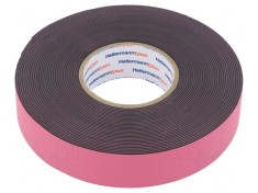 Bandă Autoamalgamantă Neagră 19mm x 6.7m Helatape Power600 foto