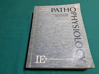 PATHOPHYSIOLOGY CLINICAL CONCEPTS OF DISEASE PROCESSES / EDIȚIA A PATRA /1992 * foto